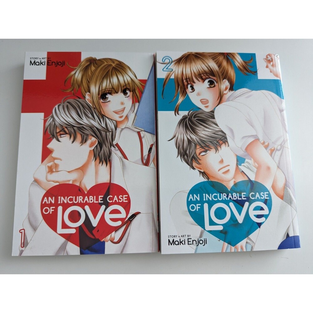 An Incurable Case of Love Lot Vol 1 And 2 (Viz, Maki Enjoji) Manga English